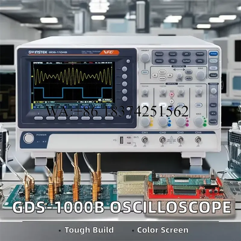 Digital Storage Oscilloscope 4 Channel 100Mhz - Wmwmnu for GDS-1104B 4-Channel 100MHz Digital