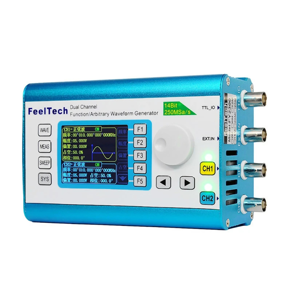 FY2300H Series DDS Function Ar - Dual Channel Arbitrary Waveform Function Generator 60Mhz review and price