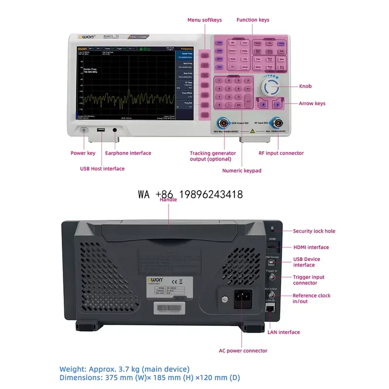 Wmwmnu 9kHz to 1.5GHz Spectrum - Spectrum Analyzer Tracking Generator 1.5Ghz review and price